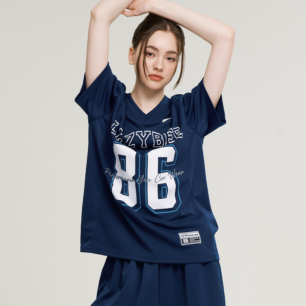 [2PACK] 여성 남자 매쉬 럭비져지 오버핏 반팔 헬스복 운동복 짐웨어 공용 이미지 7