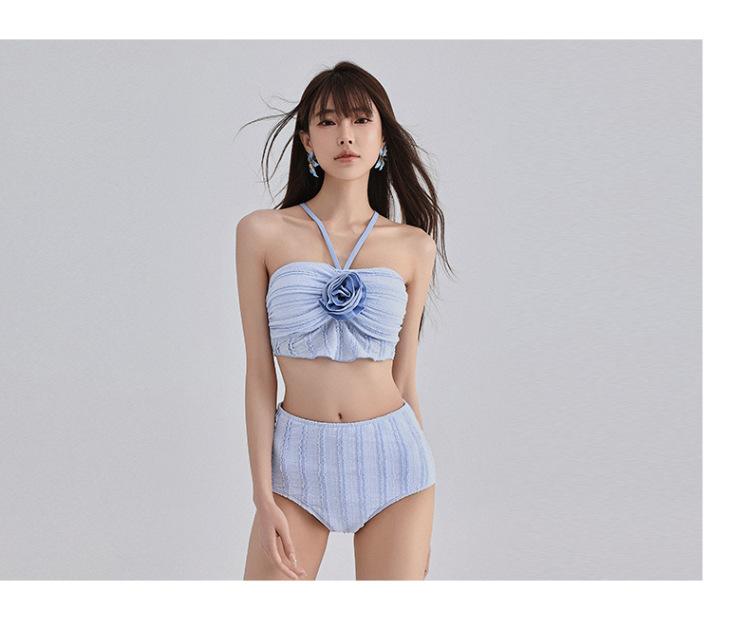 [2색]🏝️러블리 인싸템 3PCS 비키니 세트💖 슬림핏 & 군살 커버 효과 상세 이미지 14