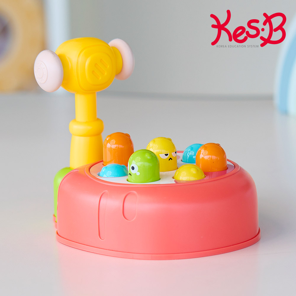 [캐스비] 두더지망치놀이 두더지게임 두더지잡기 두드리기장난감 캐스비 KesB 코레샵 - 상품 이미지