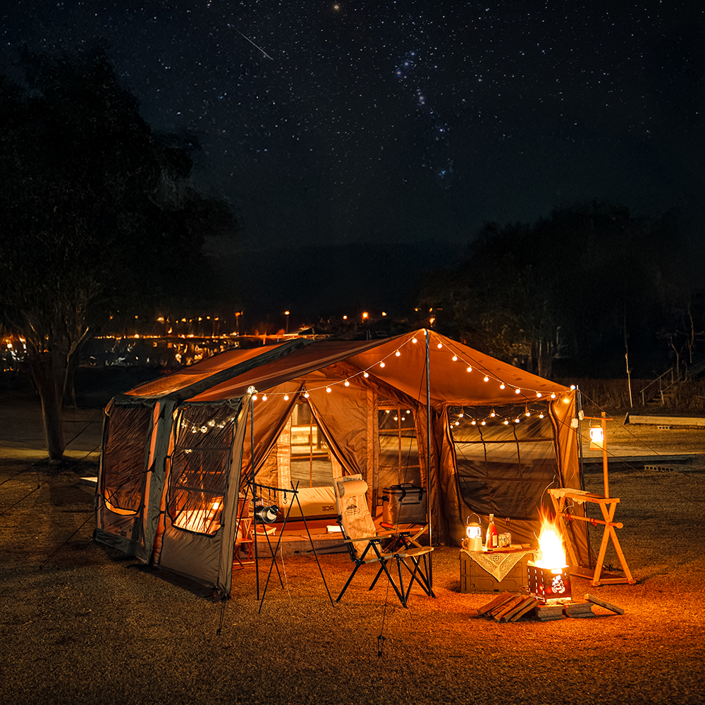 로티캠프 제로스트 에이맥스 경량 대형 도킹 에어 텐트
