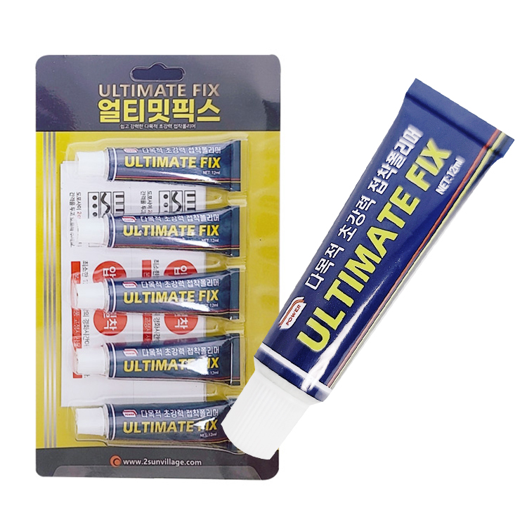MS폴리머 소재 강력 다목적 접착제 얼티밋픽스 5p (도자기, 금속, 플라스틱, 액세서리) - 상품 이미지