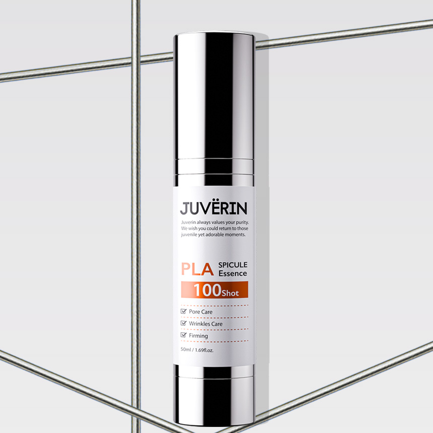 쥬베린 PLA 스피큘 에센스 100샷 50ml 니들샷 콜라겐 자가생성 모공탄력케어 앰플