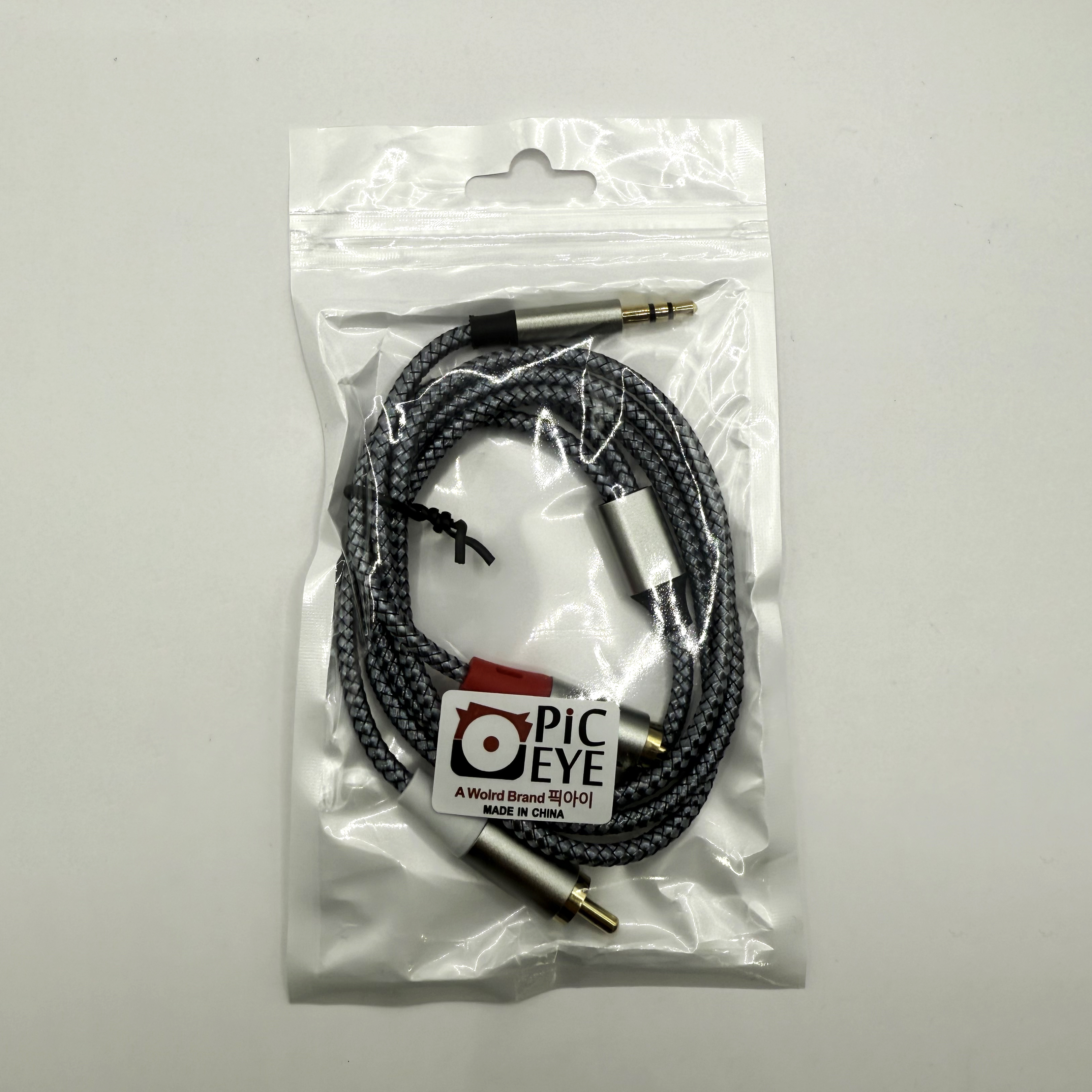 2 RCA to 3.5mm 3.5toRCA 케이블 1M 스테레오 AUX 오디오 스피커 이미지 7