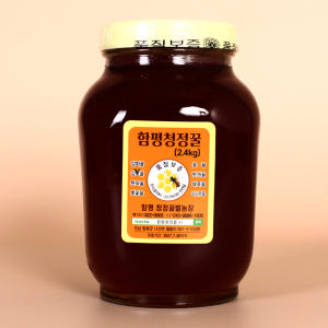 함평청정꿀 자연산 감로꿀 숙성 벌꿀 유리병 2.4kg 맛있게 먹은 솔직 후기 - 상품 이미지 1
