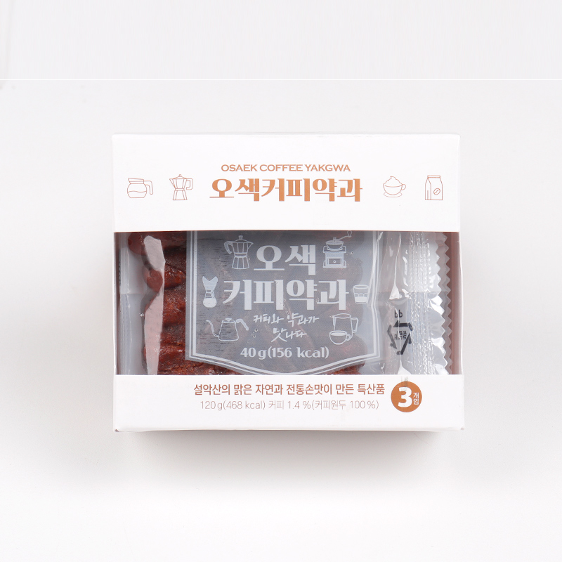 양양 사무실 간식 디저트 커피 약과 120g(3개입) - 상세 이미지 2