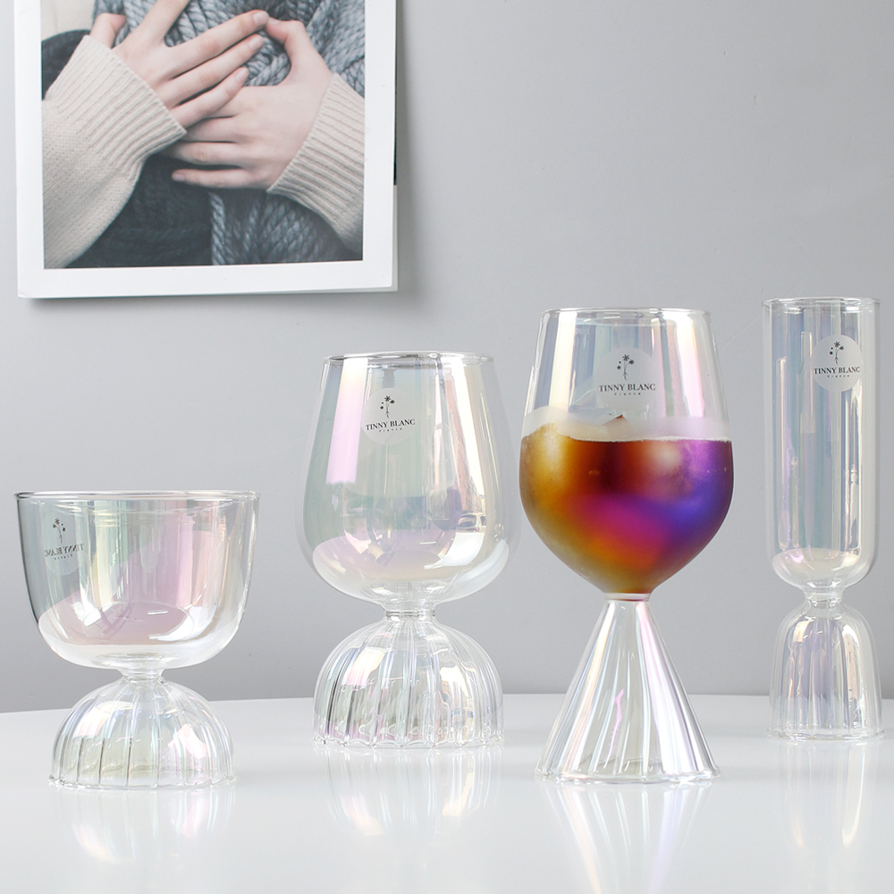 티니블랑 오로라벨 내열유리 샴페인 와인잔 300ml, 1개 - 상세 이미지 5