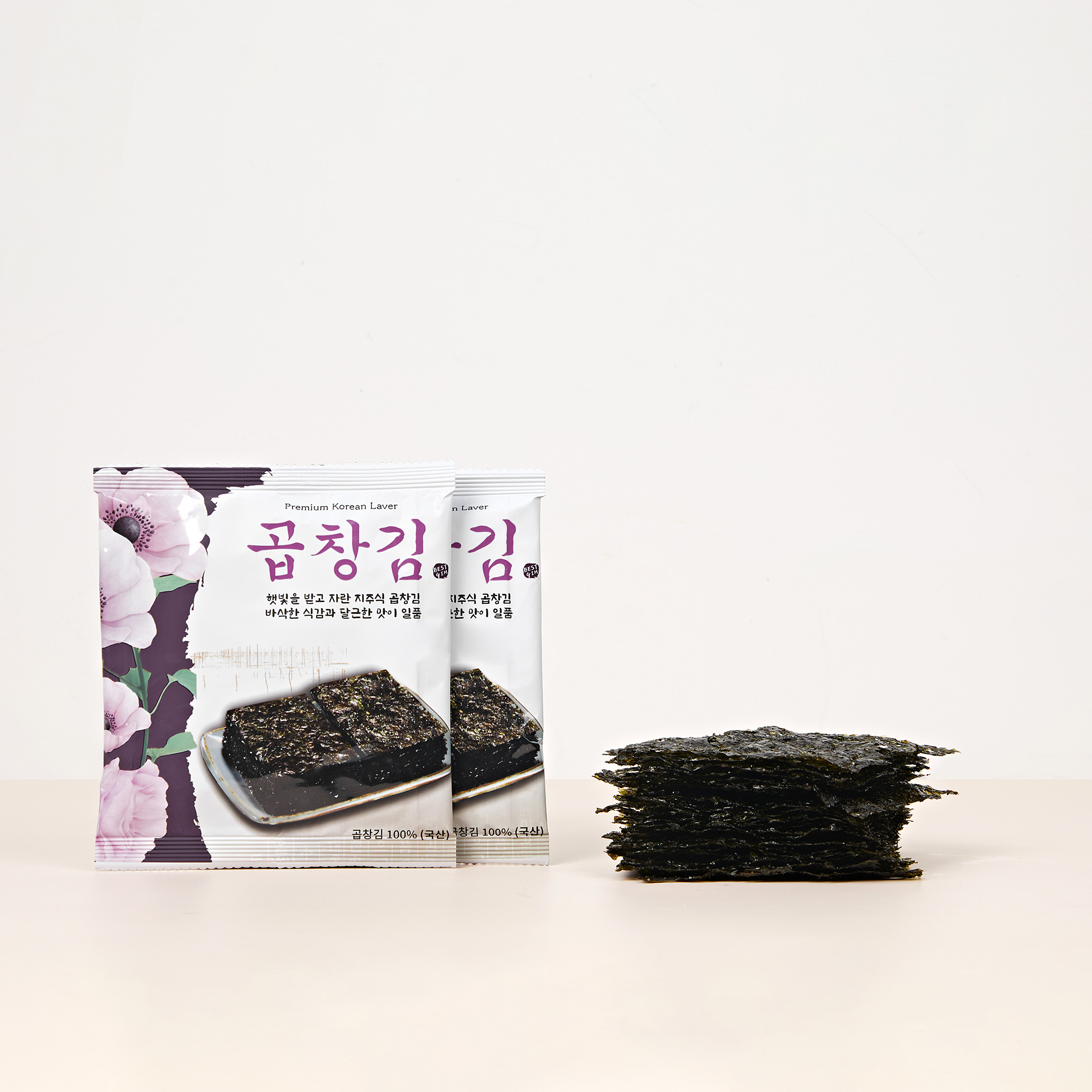 50봉 프리미엄 구운곱창김 여행용 도시락김 대천특산물 조미김 - 상세 이미지 5