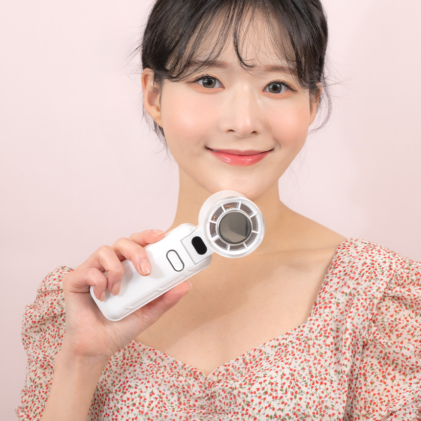 스코닉 인스타쿨 100 | 휴대용 냉각 선풍기 미니 에어컨 선풍기 손풍기 손선풍기