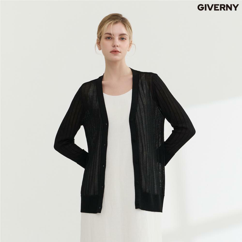 (런칭가 59,900원) 25SS 지베르니 시어 니트 가디건 [N23] - 상세 이미지 4
