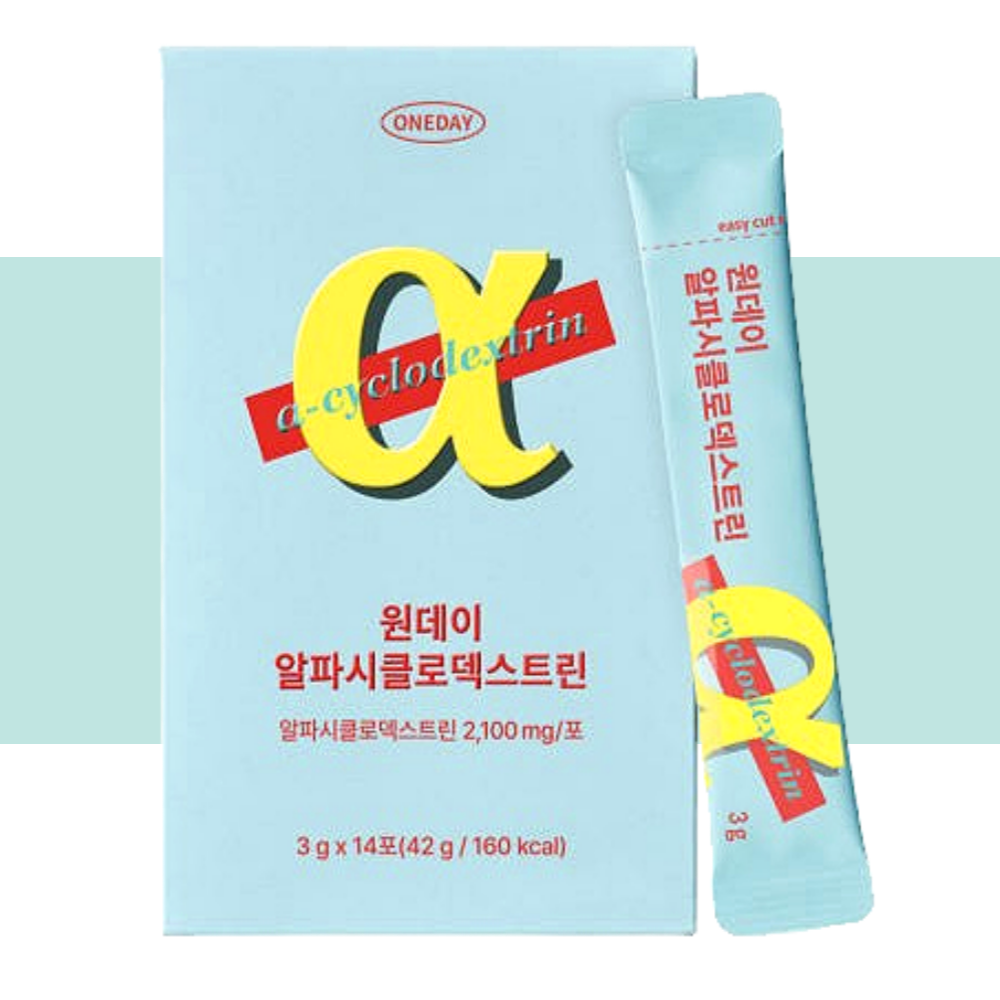 알파CD 알파씨디 원데이 알파시클로덱스트린 14포X1박스 - 메인 이미지
