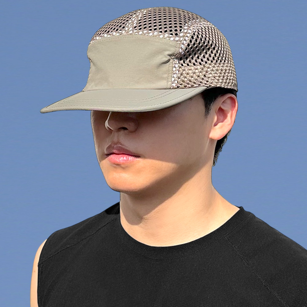58cm/62cm 빅사이즈 슬린 매쉬 나일론 캠프캡 대두 모자 워터파크 깊은 남자 - 상세 이미지 3