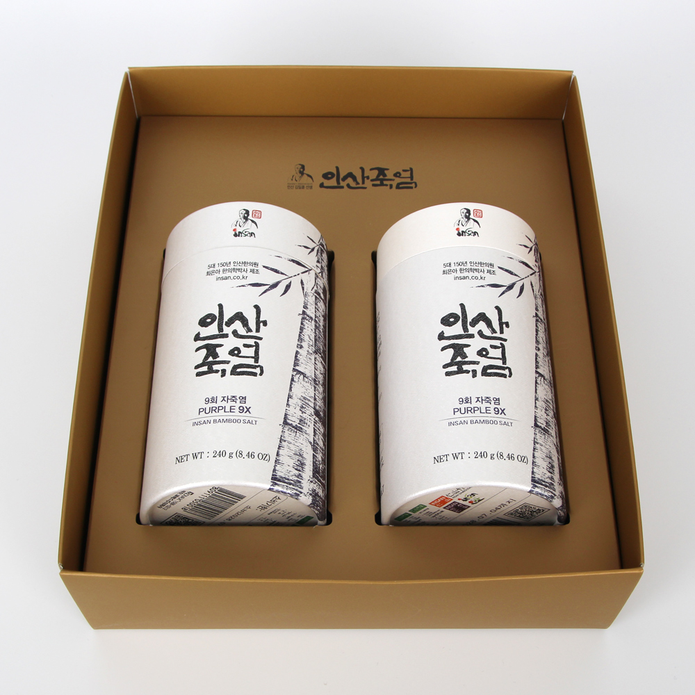 인산 9회 자죽염 분말[240g 2개] 선물세트 - 상세 이미지 5