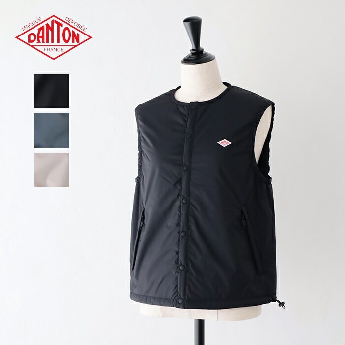 단톤 여성 INSULATION 카라리스 베스트 경량조끼 DT-A0634SNT BLACK S