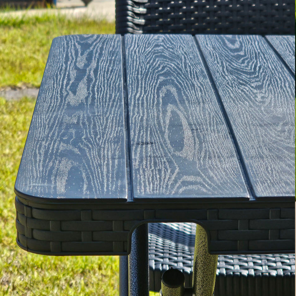 야외테이블세트 2인 접이식 카페