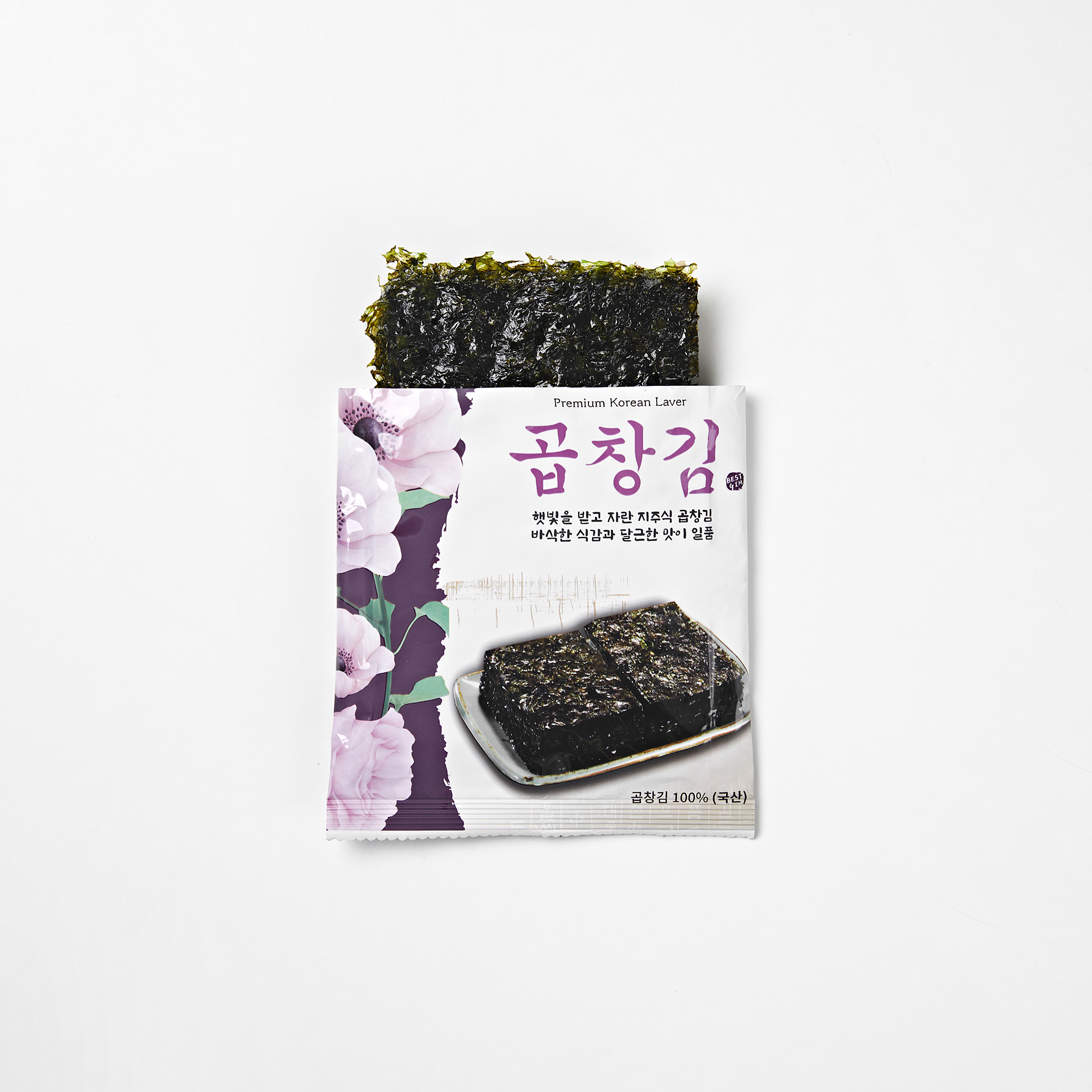 50봉 프리미엄 구운곱창김 여행용 도시락김 대천특산물 조미김 이미지 6