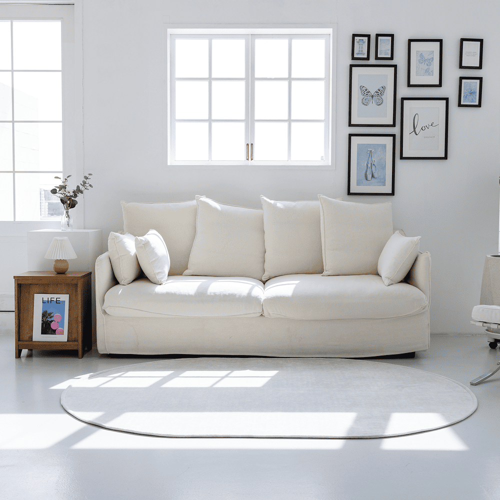 플레인더스크 방수러그 먼지없는 카페트 미니 대형 워셔블 제작 고양이러그 170x230