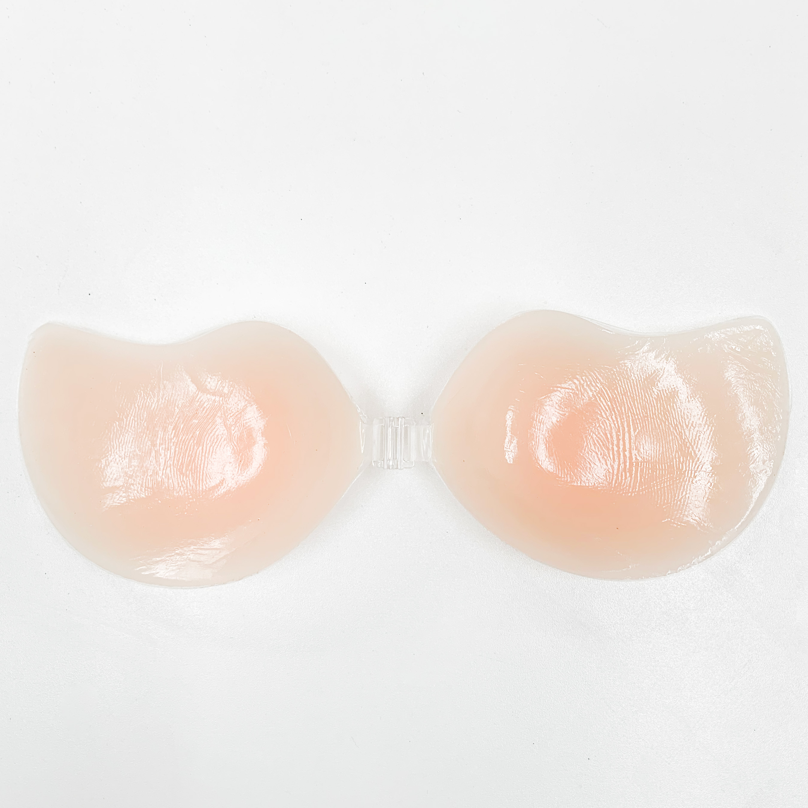 실리콘 접착 붙이는 비키니 수영복 웨딩 촬영 앞후크 처진가슴 모아주는 누드 브라 - 상세 이미지 2