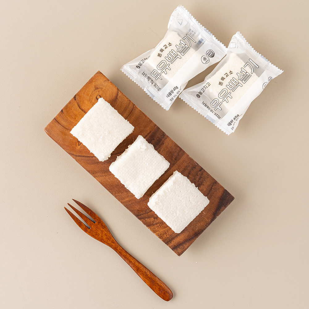 우유 백설기 1상자(45g x 8봉) - 상세 이미지 4