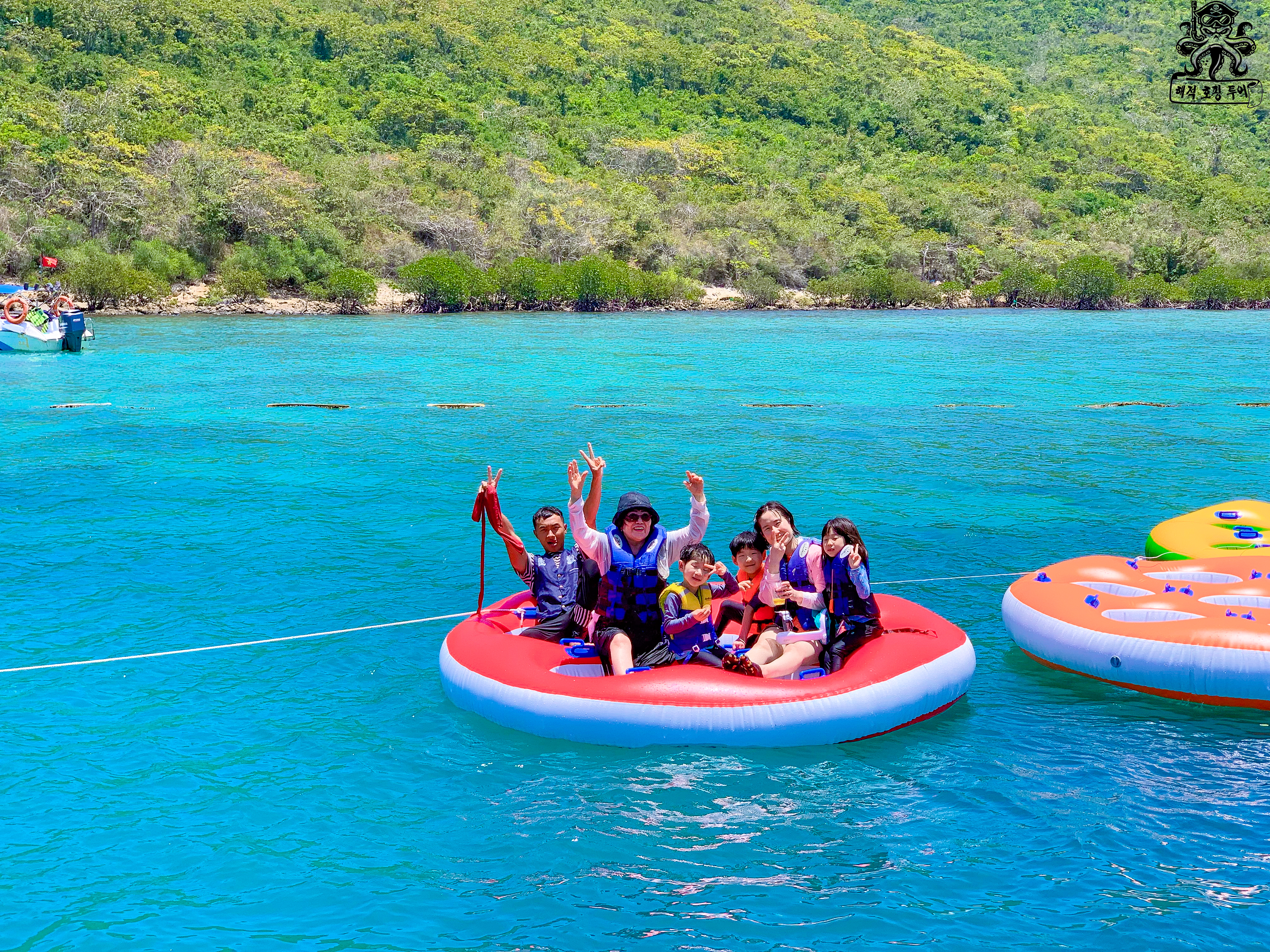 나트랑 해적 호핑투어 (한국인 가이드 스피드보트 스노쿨링 파티호핑)