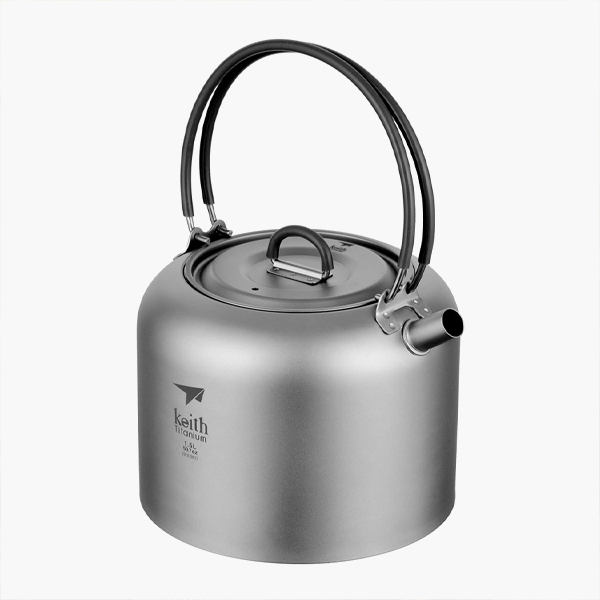 키이스 티타늄 케틀 1.5L 휴대용 경량 주전자 - 상세 이미지 4