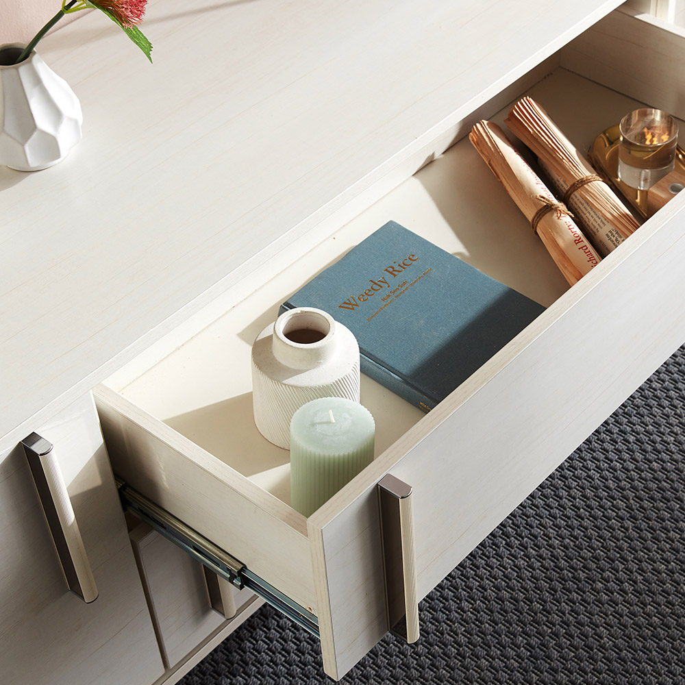 장인가구 노바 바닐라 2400 높은 거실장