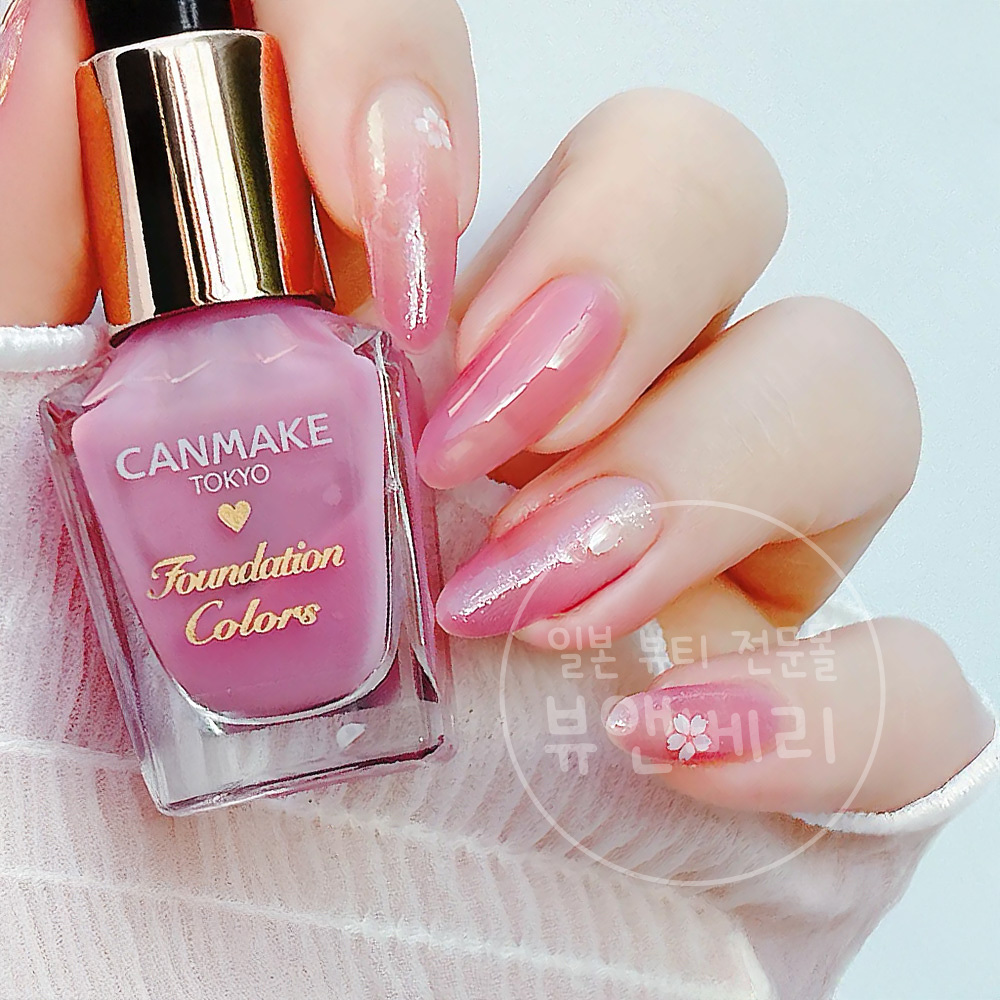 캔메이크 파운데이션 컬러즈 네일 02 라벤더 핑크, 8ml - 상세 이미지 3