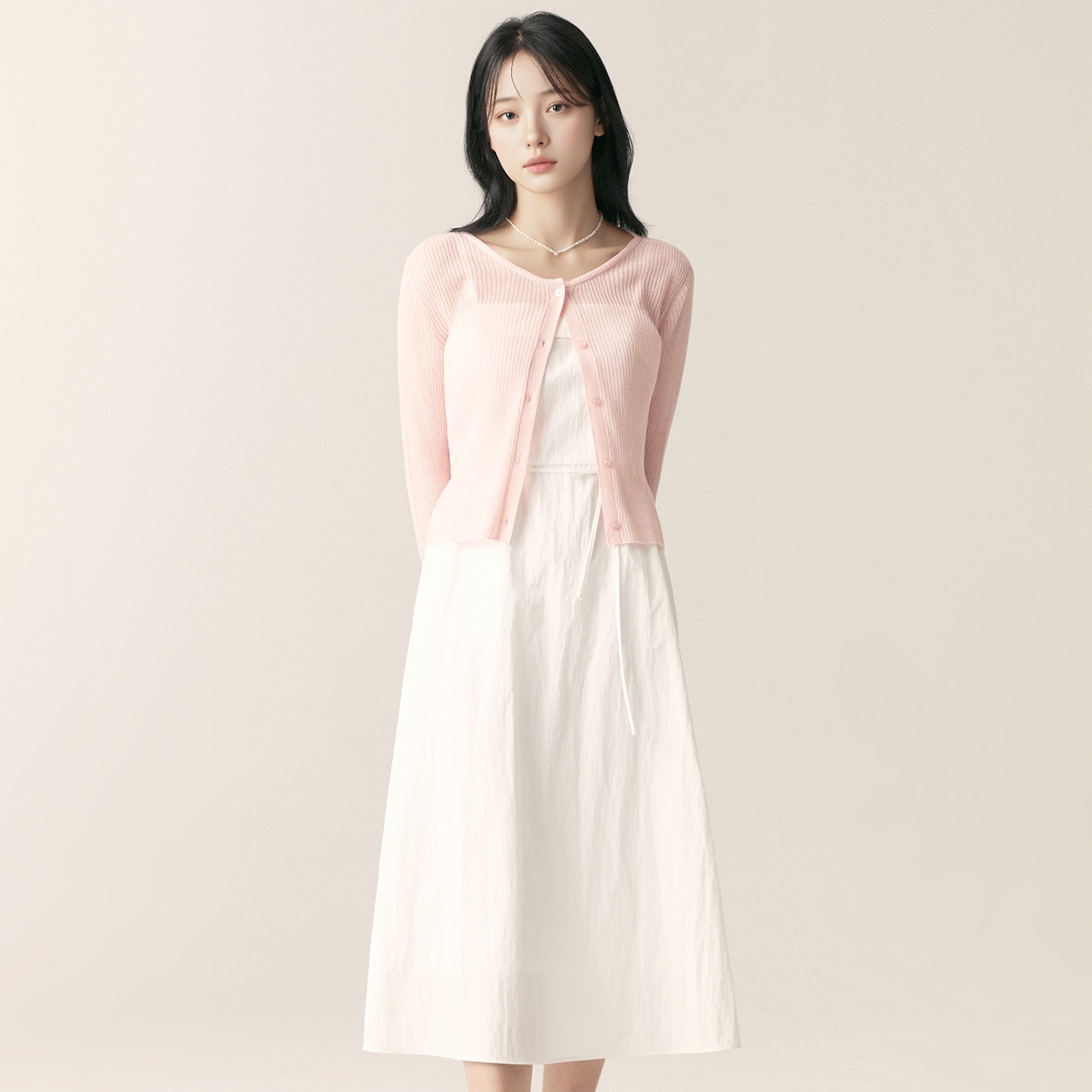 로엠 나시 롱 원피스 RMOWF25R99 - 상세 이미지 4