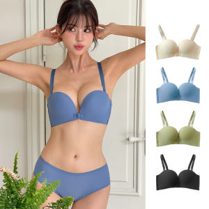핑크앤다이아 3CM 앞후크 채움브라 오프숄더 튜브탑 탱크탑 웨딩 뽕브라 ... 착용 후기 | 사이즈/핏 총정리 - 상품 이미지 1
