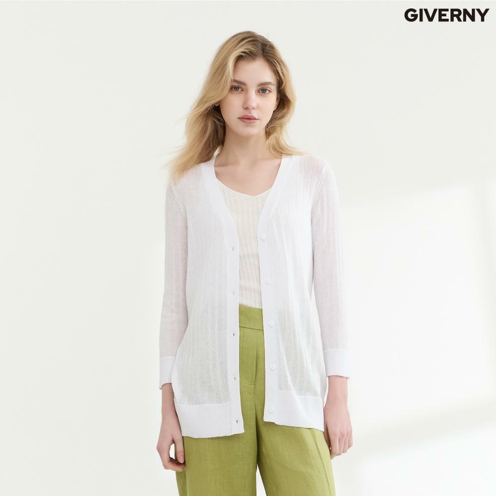 (런칭가 59,900원) 25SS 지베르니 시어 니트 가디건 [N23] - 상세 이미지 3