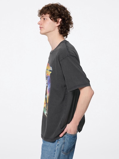 지유 반팔티 워시드 그래픽 T 5부 소매 MOVIE 백 투 더 퓨처 유니섹스 티셔츠 356991 - 상세 이미지 3