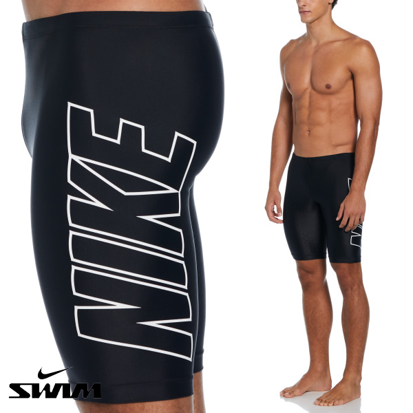 나이키스윔 빅로고 남자 수영복 5부 탄탄이 자수로고