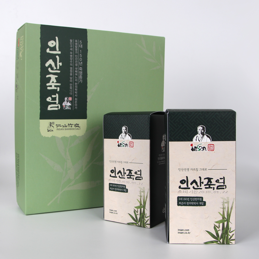 인산 9회 죽염 분말 [240g 2개] 선물세트 - 상세 이미지 3