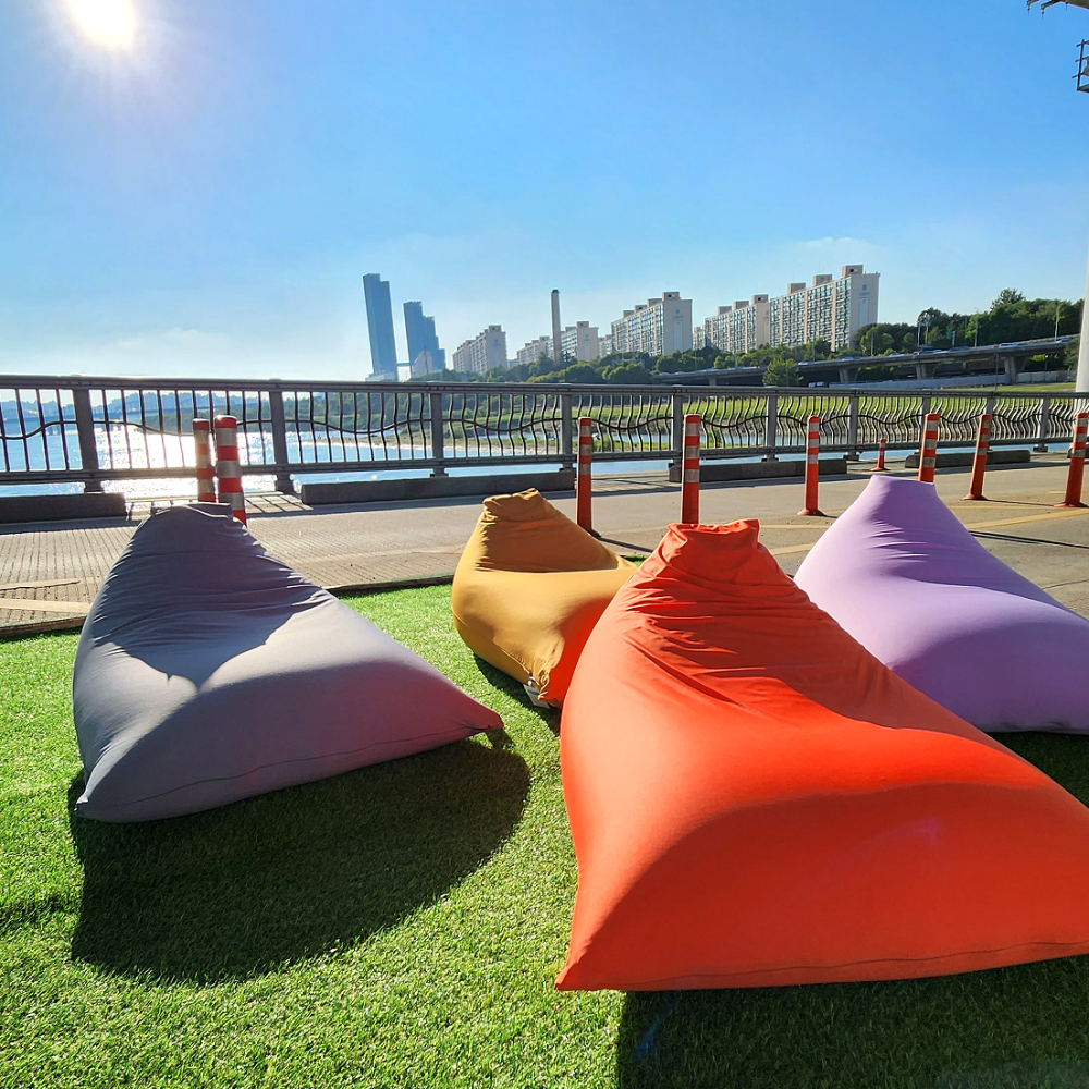 생활특권 100% 국내생산 빈백 1인용 소파 인테리어 대형 빈백