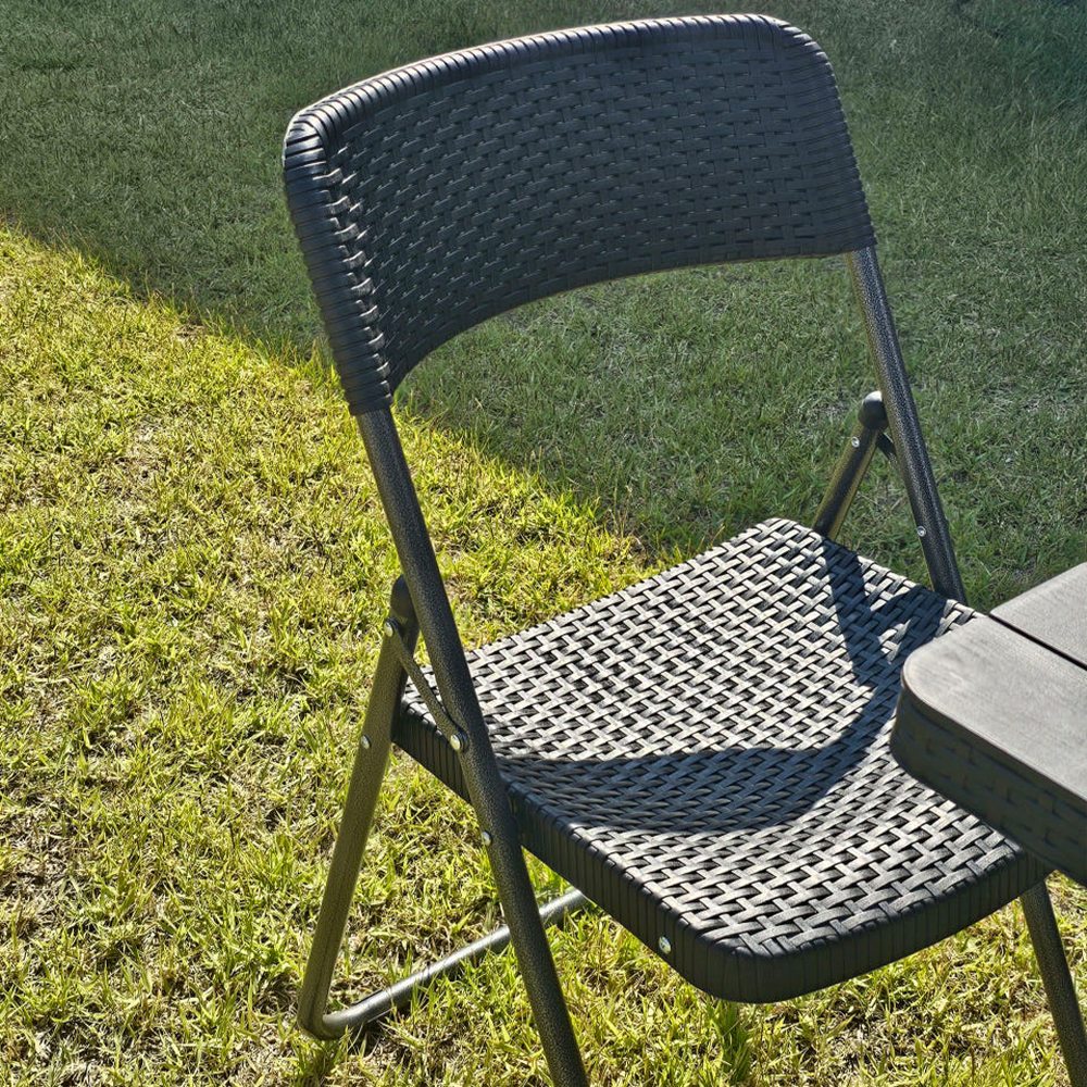 야외테이블세트 2인 접이식 카페