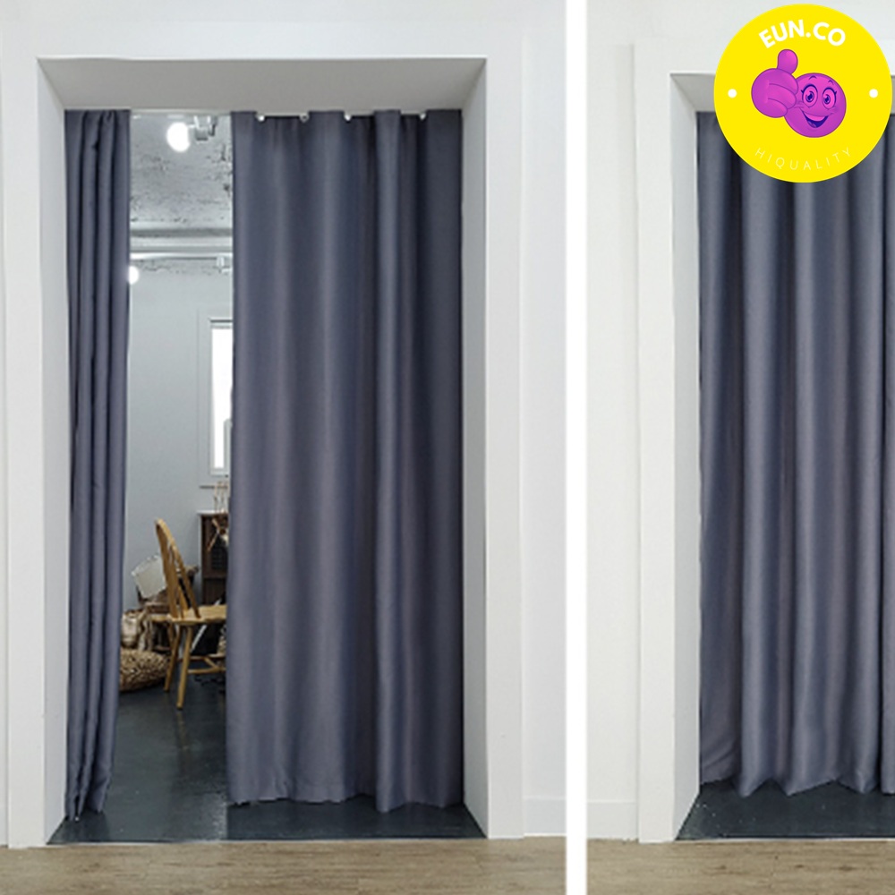 부엌 냄새차단 가림막 프라이버시 커튼 공간분리 현관문냉기차단