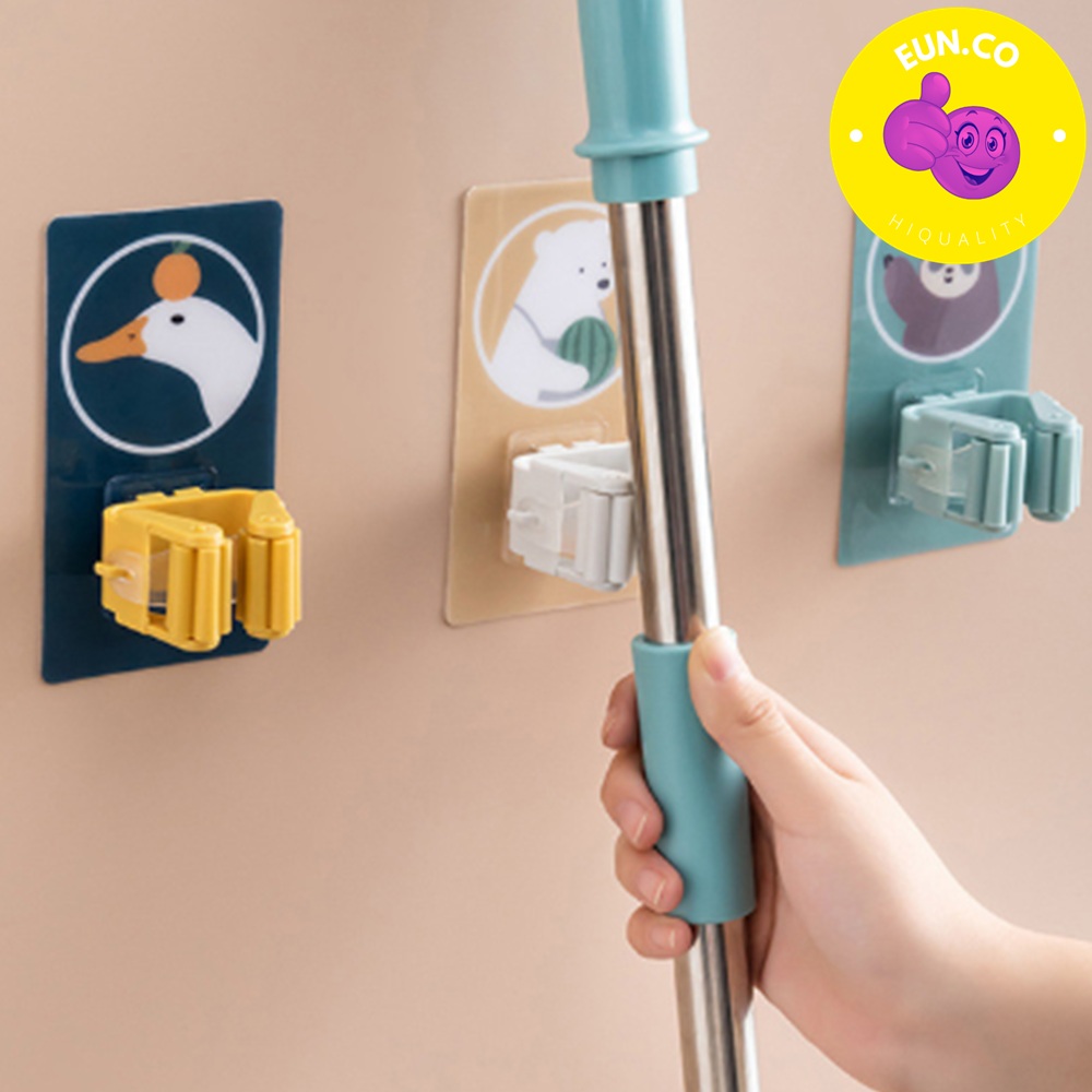 봉걸레홀더 화장실 정리용품 변기솔 밀대 봉거치대 사무실 청소 빗자루 대걸레 걸이