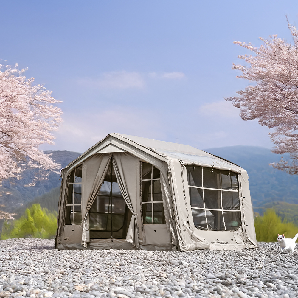 로티캠프 제로스트 에이맥스 경량 대형 도킹 에어 텐트