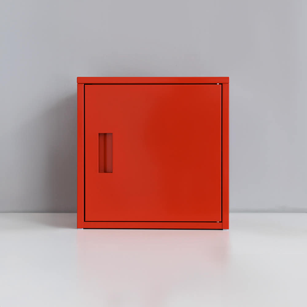 KUBE 박스캐비넷 380380 1단, 레드 6219.0177 - 상품 이미지