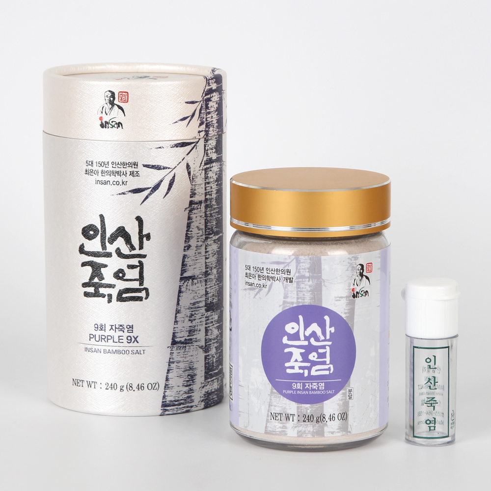 인산 9회 자죽염 분말[240g 2개] 선물세트 - 상세 이미지 4