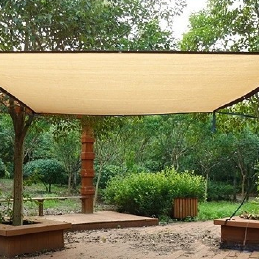 햇빛가림막 차광망 차광막 농막 옥상 주차장 바람막이 그늘막 주차천막 2M