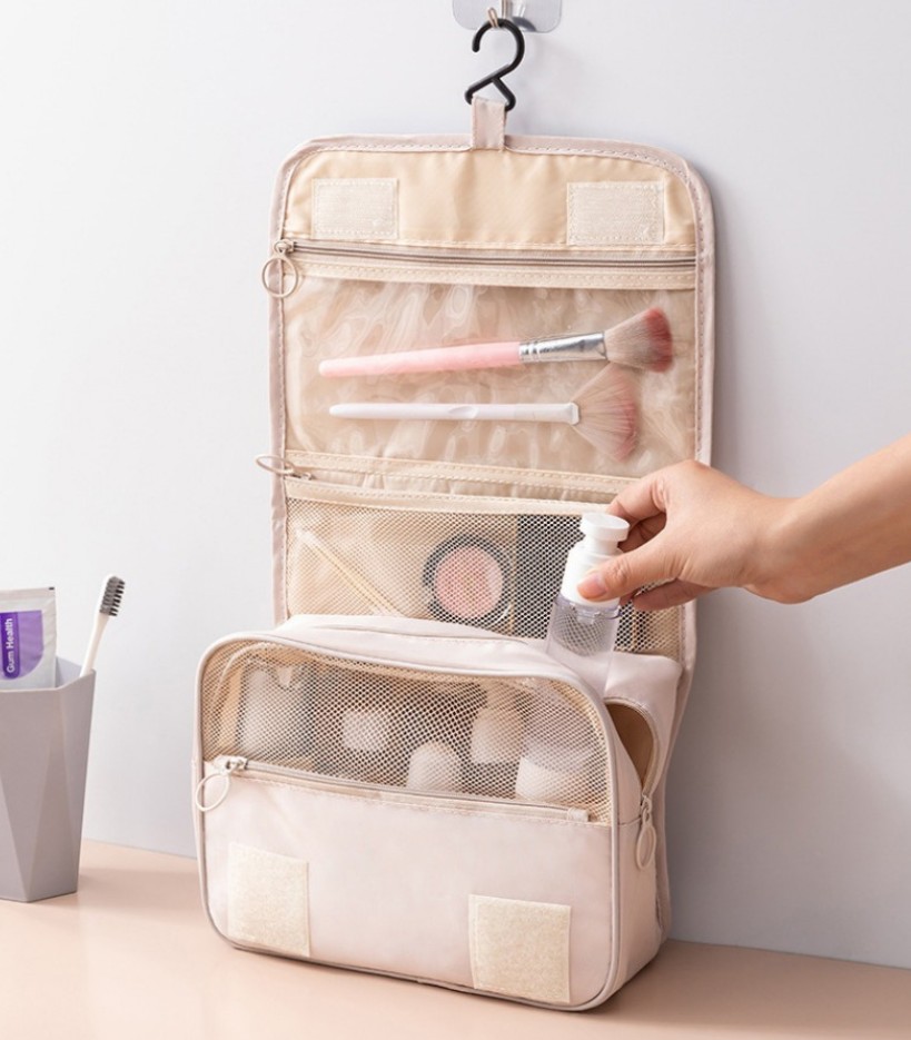 여행용 파우치 세면 워시백 방수 압축 판촉물 - 상품 이미지