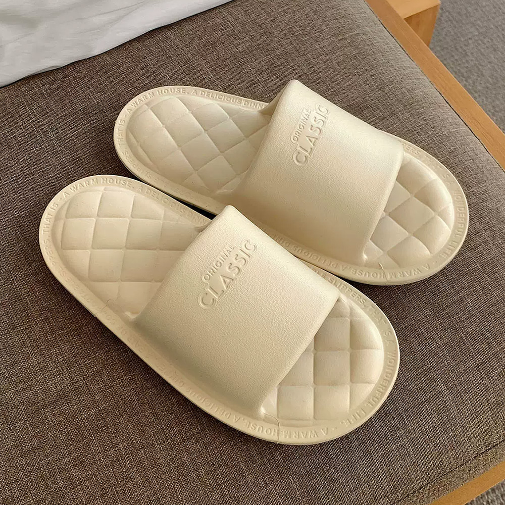 층간소음실내화 푹신한 EVA 쿠션 거실 실내용 편한 슬리퍼