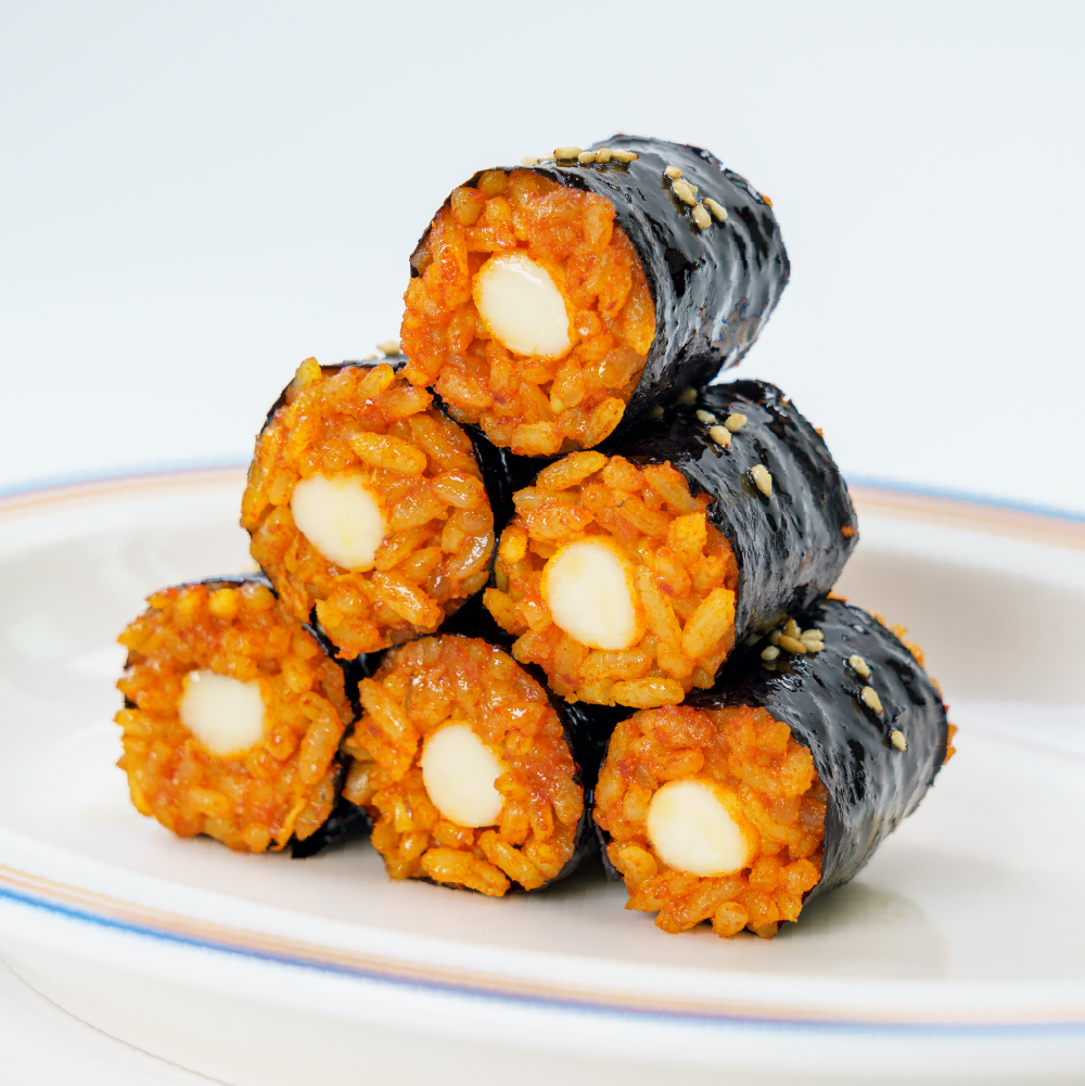 11시45분 저당 꼬마김밥 김치 치즈 김밥 냉동 도시락 120g - 상품 이미지