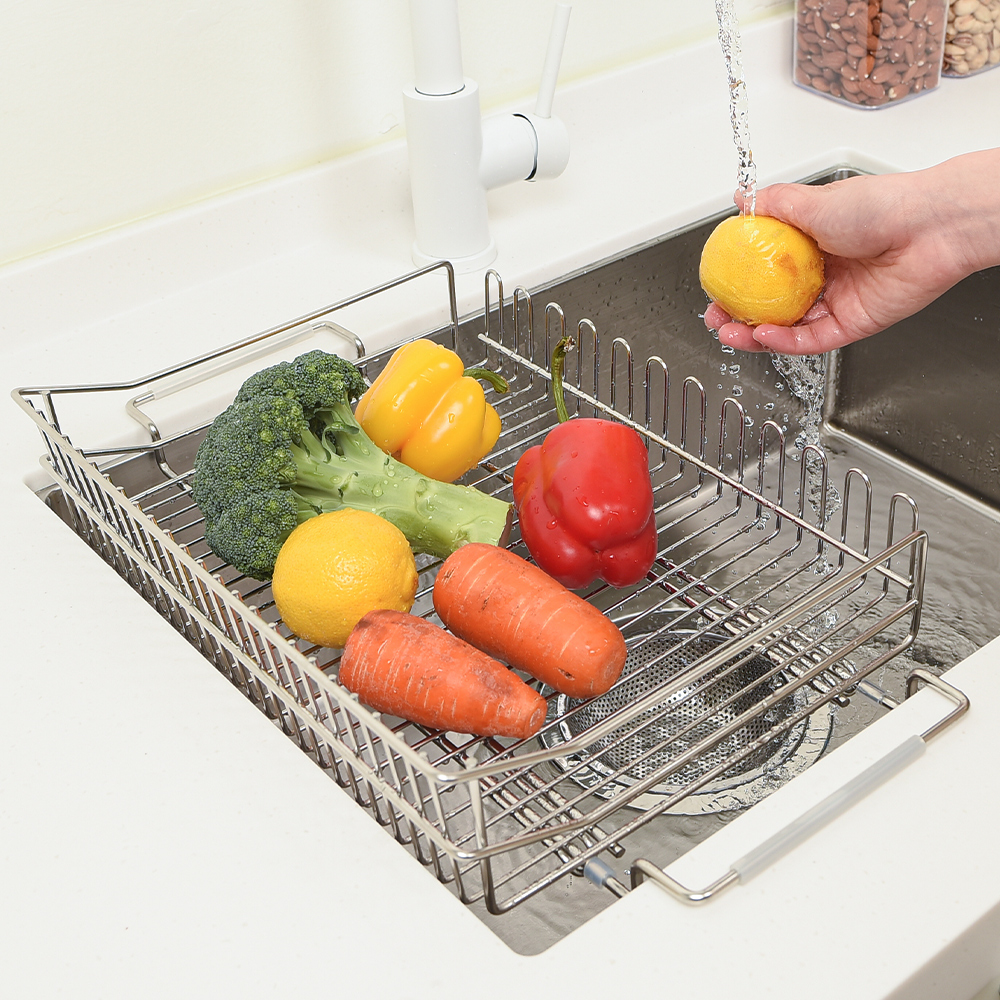 304 싱크대 그릇거치대 설거지물받이 텀블러 식기건조대 틈새 와이드 A형