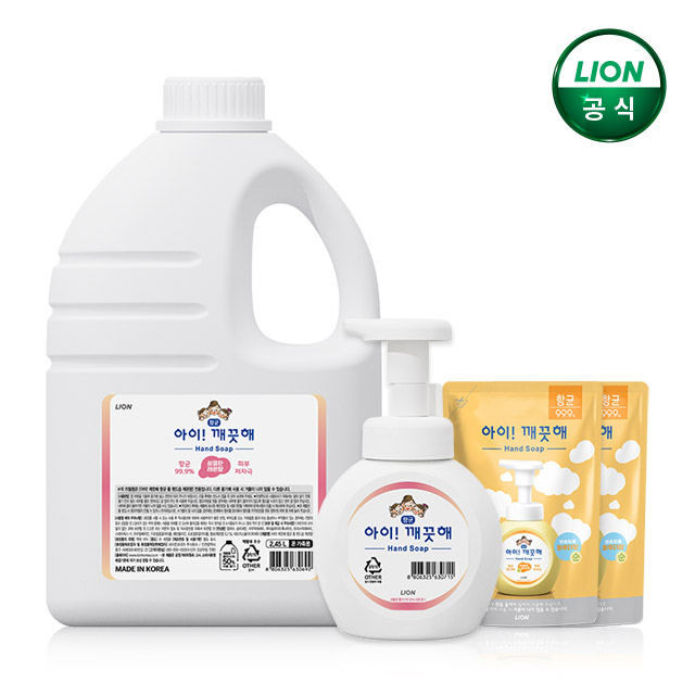 아이깨끗해 핸드워시 레몬향, 대용량 핸드워시, 가성비 좋은 손 세정제, 폼 핸드워시 추천, 촉촉한 핸드워시, 아이깨끗해 사용 후기