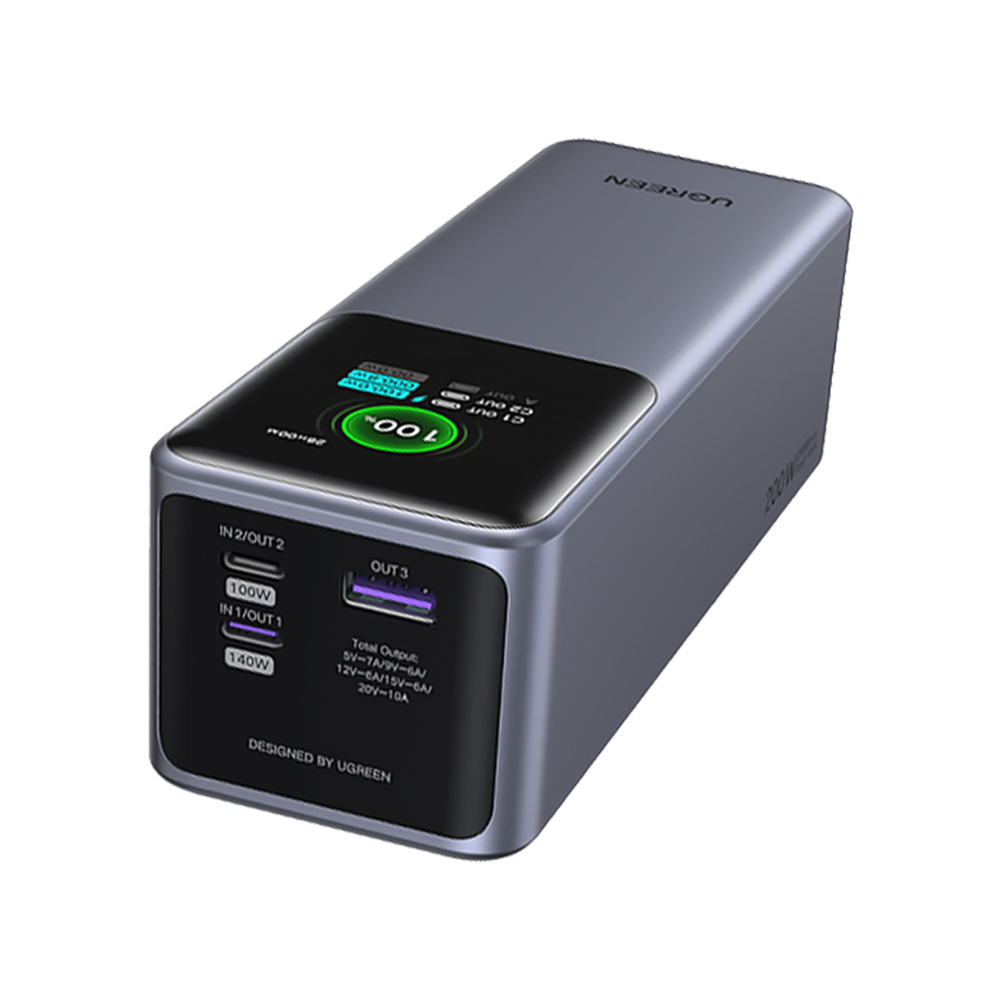유그린 PD PPS 200W 25000mAh 노트북 고속충전 대용량 보조배터리 PD3.1 140W 지원 PB722 이미지 7