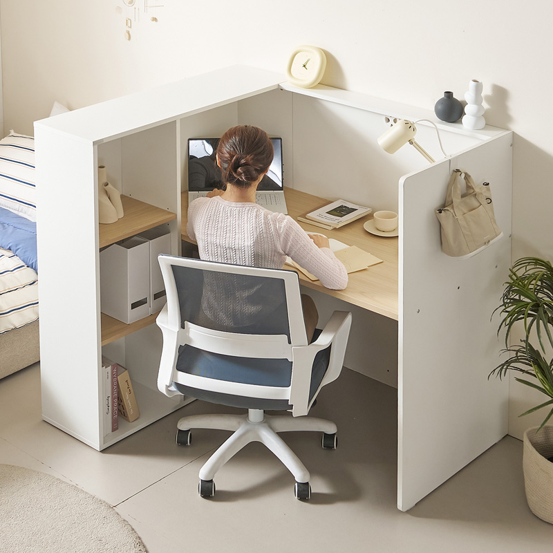 e스마트 포딕 1인 프리미엄 독서실책상