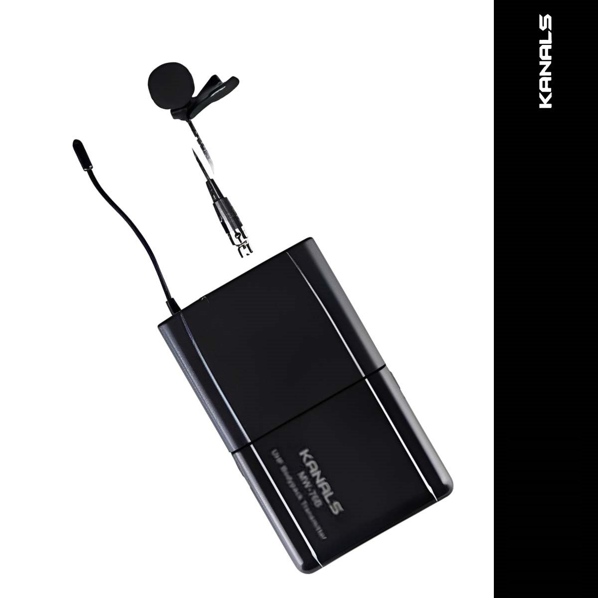 카날스 MW MWG 전용 무선마이크 벨트팩 송신기 핀 마이크 KANALS MW-76B