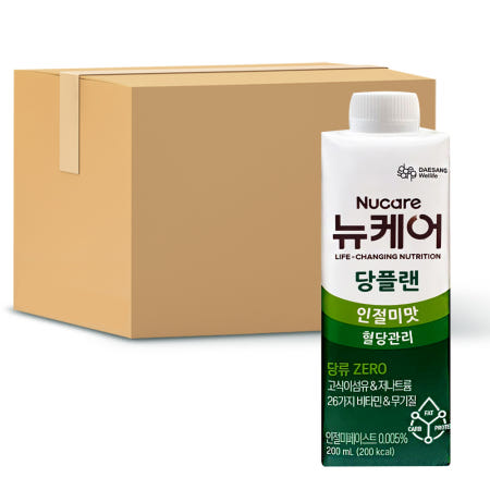 뉴케어 당플랜 인절미맛 200ml x 30개 환자식 유동식 아침 식사 V