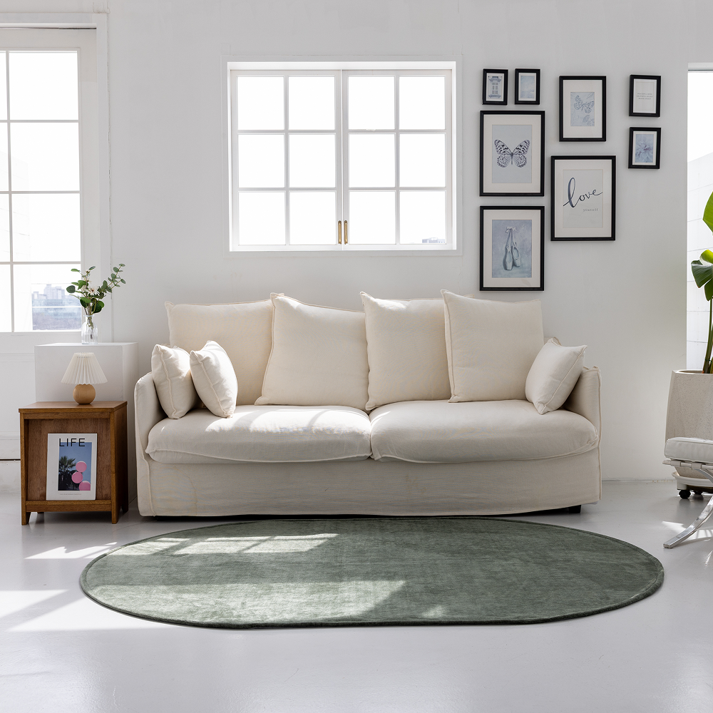 플레인더스크 방수러그 먼지없는 카페트 미니 대형 워셔블 제작 고양이러그 170x230